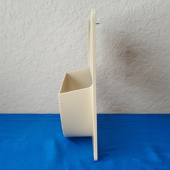Retro VTG Tupperware Beige Wall Hook Organizer - Picture 3 of 9